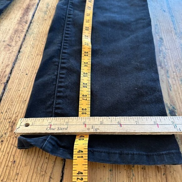 Levi's 550 Black‎ Bootcut Jeans   Size 14L - Picture 7 of 9